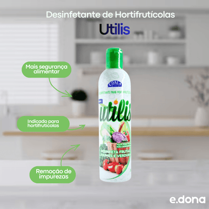 Desinfetante de Hortifrutícolas Utilis Coala 300ml - e - dona