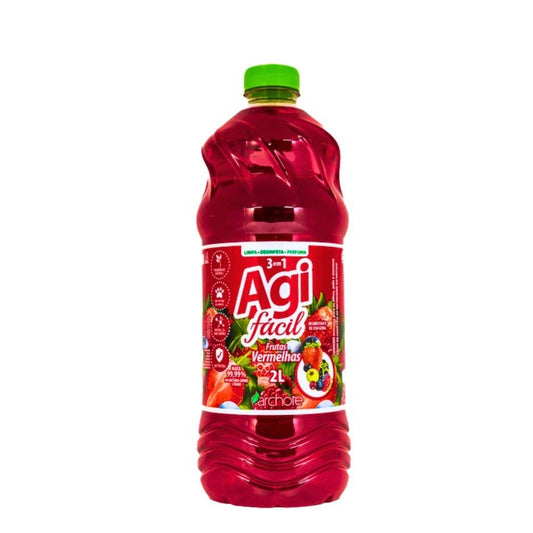 Desinfetante Frutas Vermelhas 2L Agifácil - e - dona