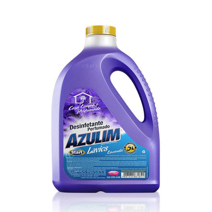 Desinfetante Lavics Azulim 5 Litros para ralos, lixeiras e superfícies laváveis - e - dona