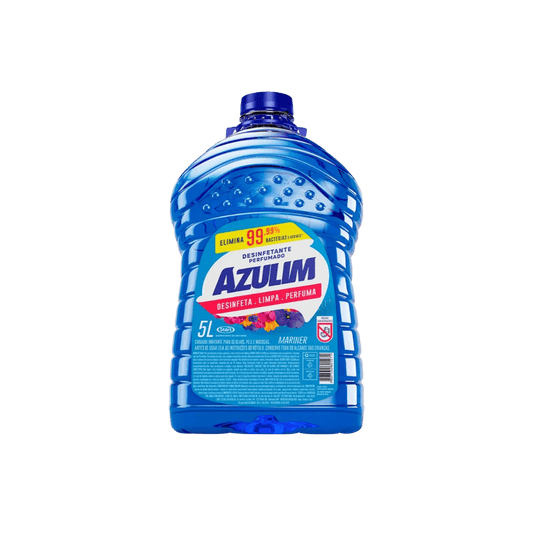 Desinfetante Mariner Azulim 5 Litros para ralos, lixeiras e superfícies laváveis - e - dona