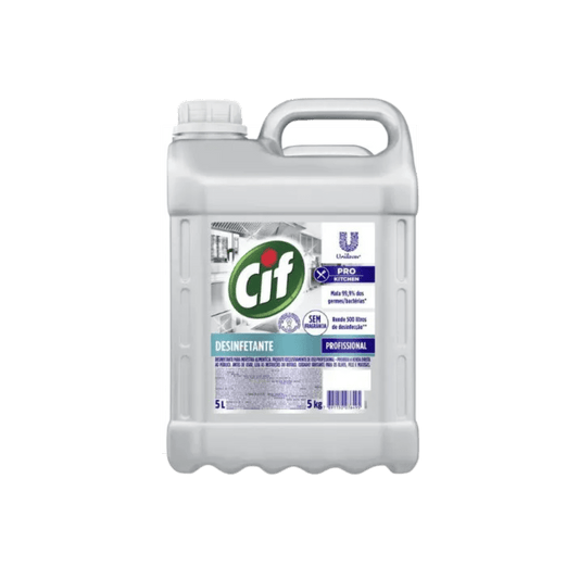 Desinfetante Profissional Sem Perfume 5L Cif - e - dona