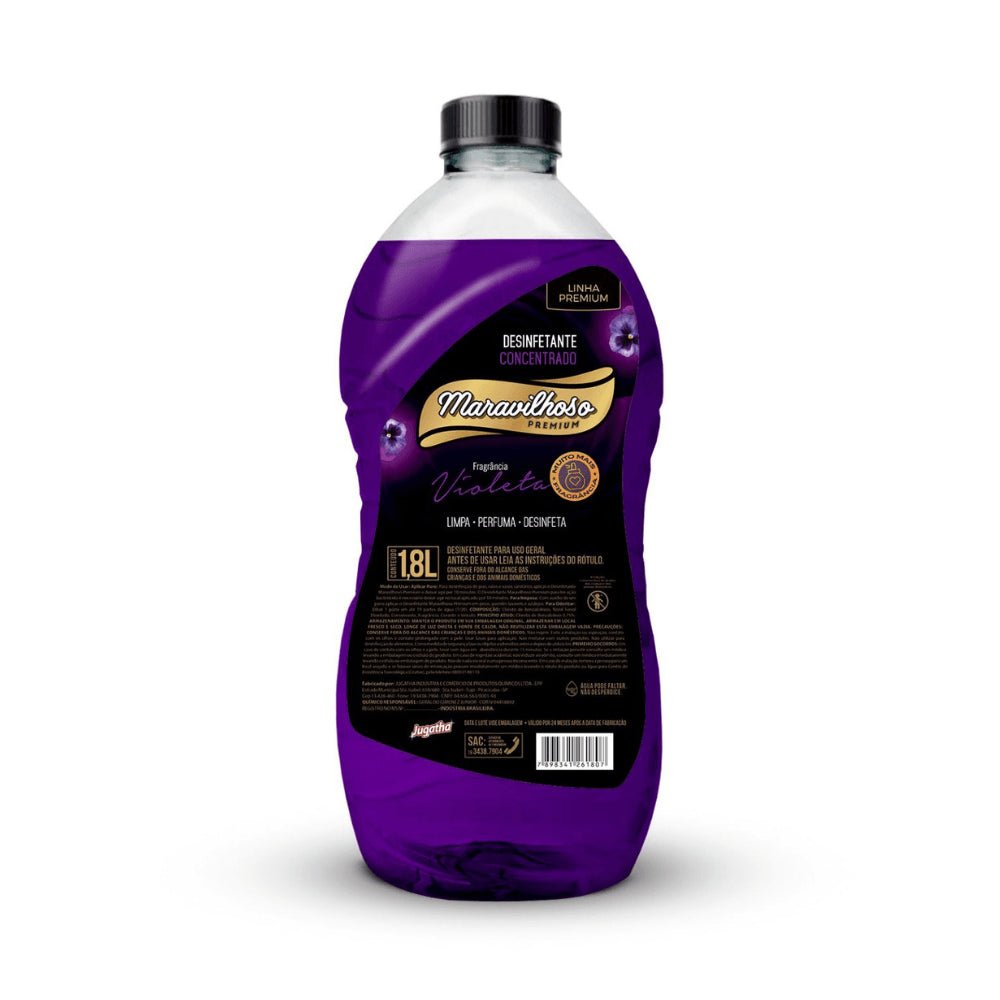 Desinfetante Violeta Maravilhoso 1,8 Litros - e - dona