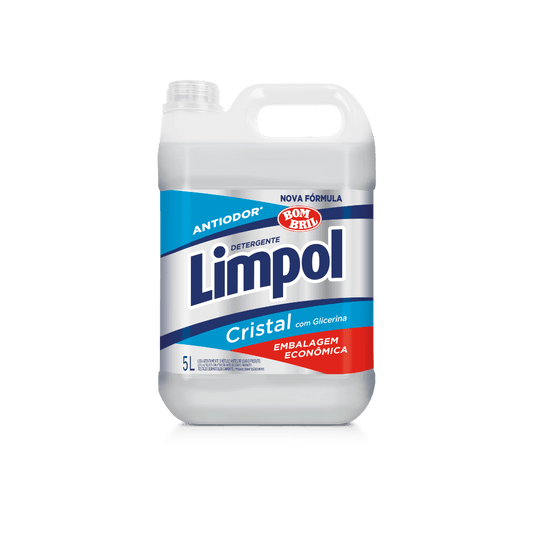 Detergente 5 Litros Cristal Limpol - e - dona