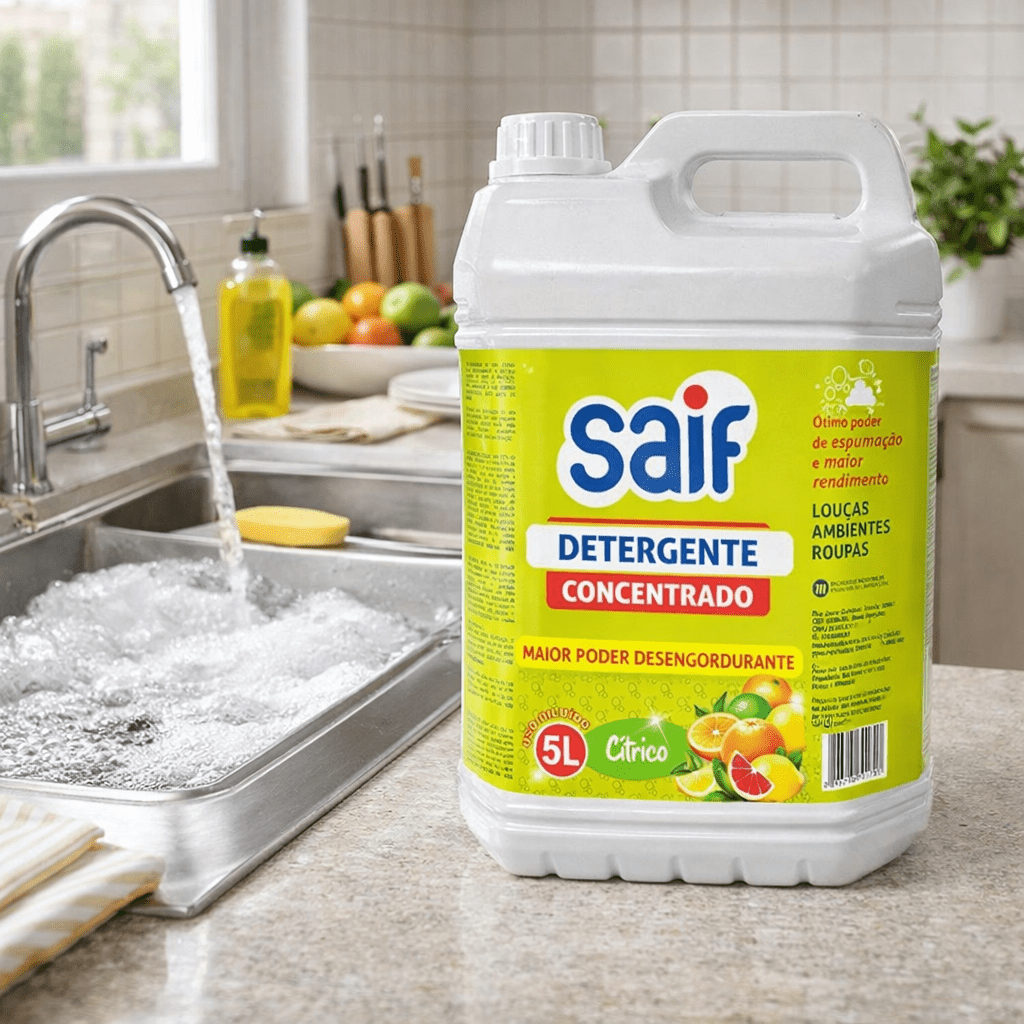 Detergente Concentrado Cítrico 5L Saif - e - dona