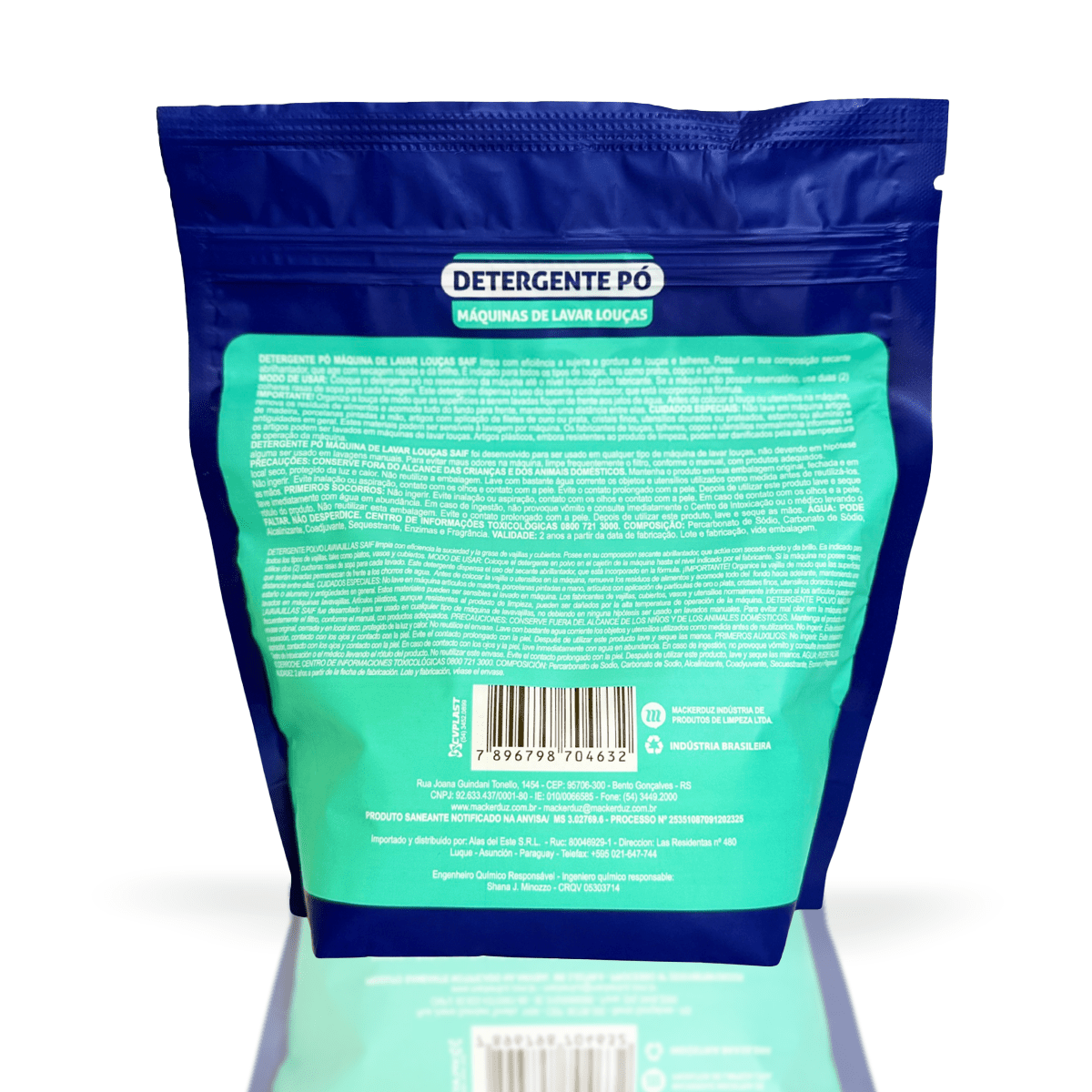 Detergente em Pó 1KG Lava Louças Saif - e - dona