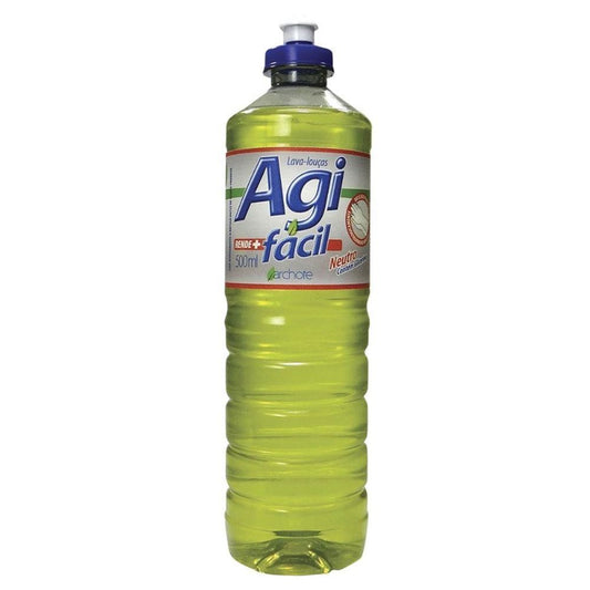 Detergente Neutro Agi fácil 500ml - e - dona