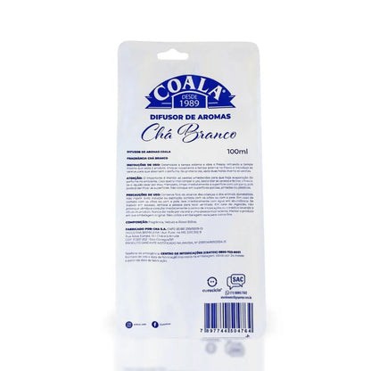 Difusor 100ml Chá Branco Coala - e - dona
