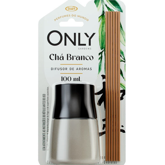 Difusor 100ml Chá Branco Only - e - dona