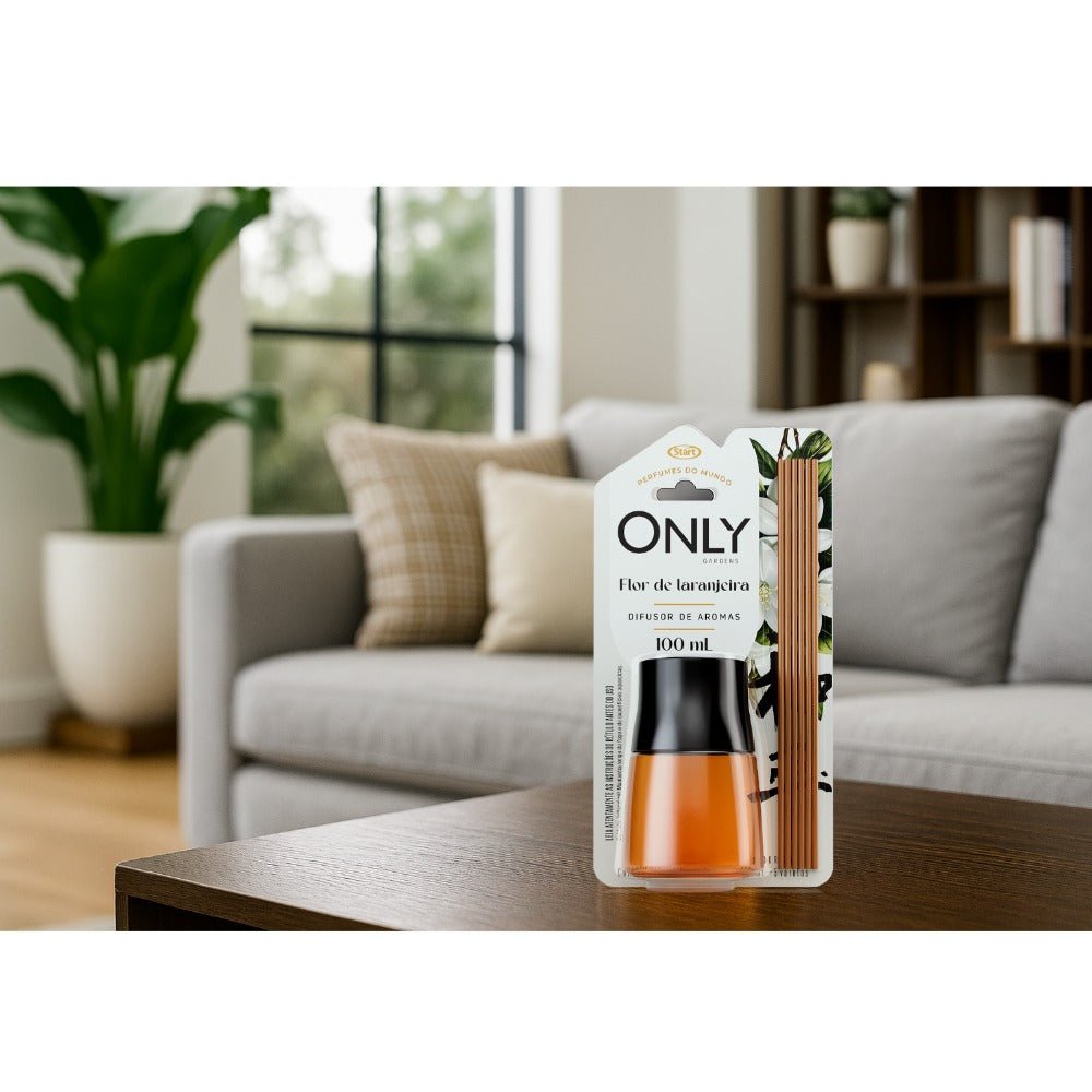 Difusor 100ml Flor de Laranjeira Only - e - dona