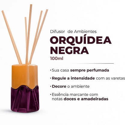 Difusor 100ml Orquídea Negra Coala - e - dona