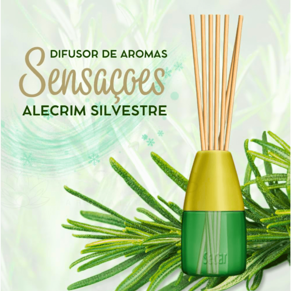 Difusor Alecrim Silvestre Secar 100ml - e - dona