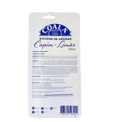 Difusor de Aromas Capim Limão Coala 100ml - e - dona