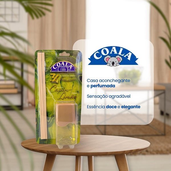 Difusor de Aromas Capim Limão Coala 100ml - e - dona