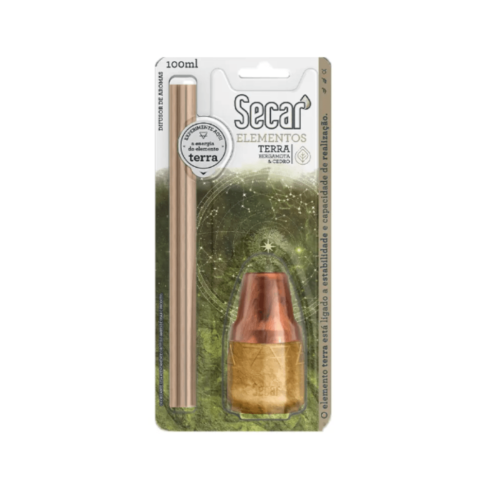 Difusor de Aromas Elementos Terra Secar 100ml - e - dona