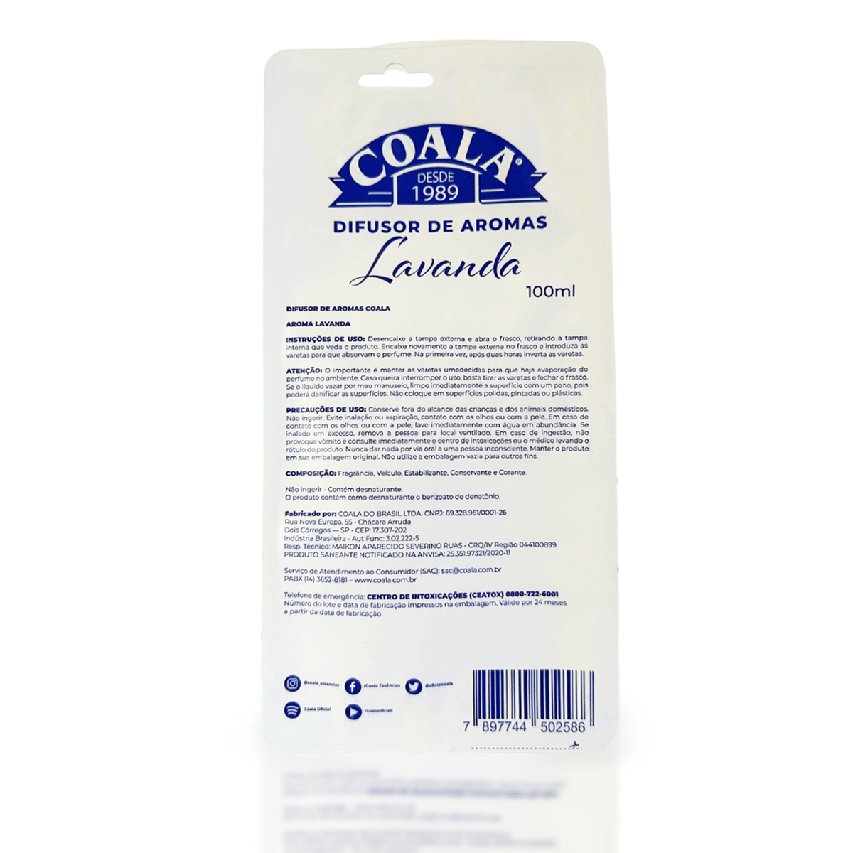 Difusor de Aromas Lavanda Coala 100ml - e - dona