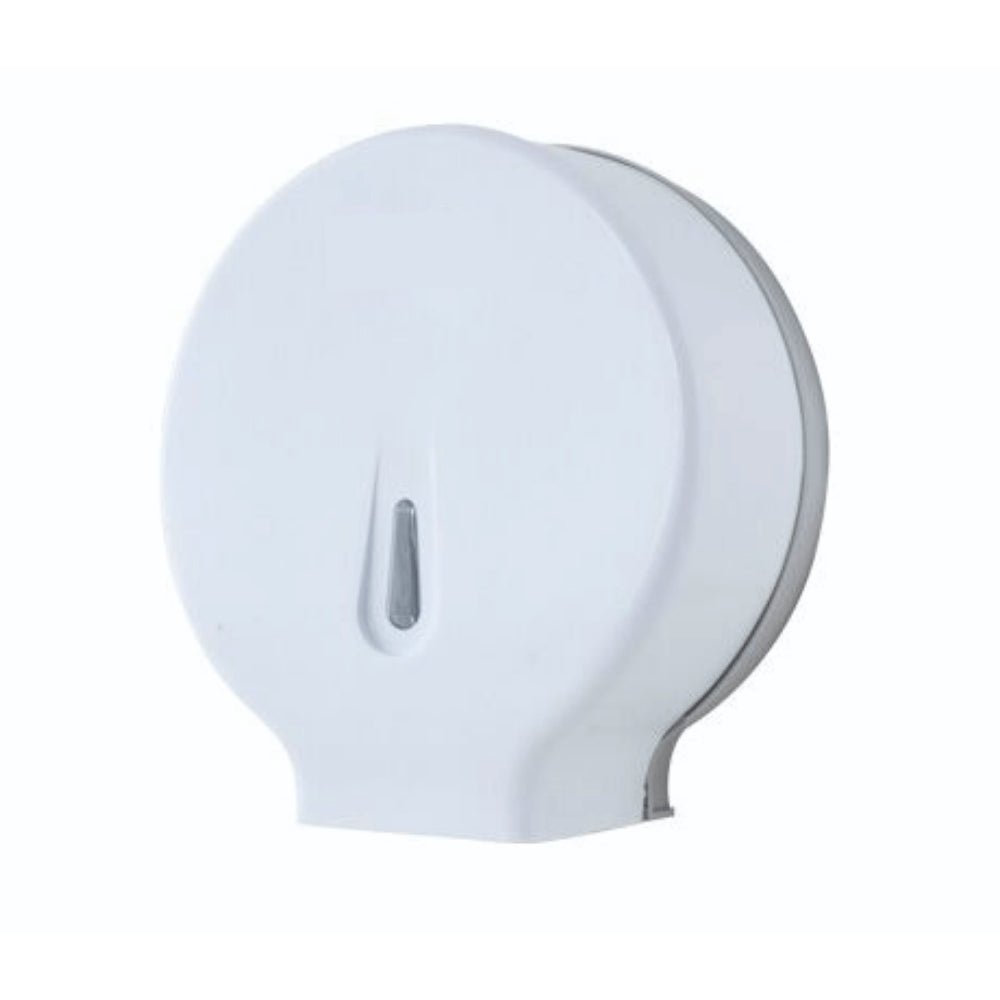 Dispenser para Papel Rolão de 300/600 metros Branco Sustentável Trilha - e - dona