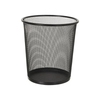 LIXEIRA 9L ARAMADA PRETO