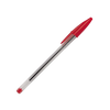 Caneta Esferográfica Cristal Vermelha BIC Caixa com 50 Unidades