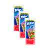Kit com 3 Sacos Plásticos Zip Grande com 10 Unidades Cada