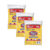 Kit com 3 Pacotes de Sacos de Lixo 15L Preto