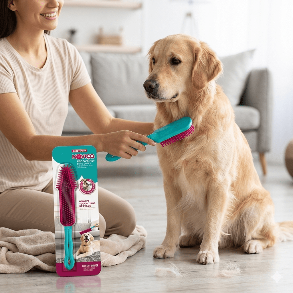 Escova Para Pelos Noviça - e - dona