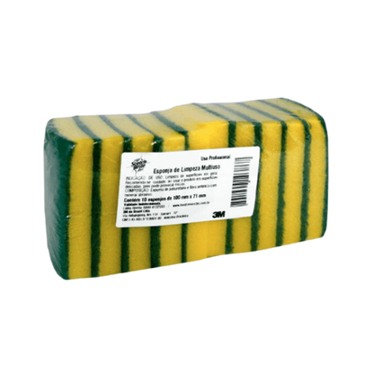 Esponja Dupla Face Scotch - Brite - 10 Unidades - e - dona