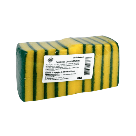 Esponja Dupla Face Scotch - Brite - 10 Unidades - e - dona