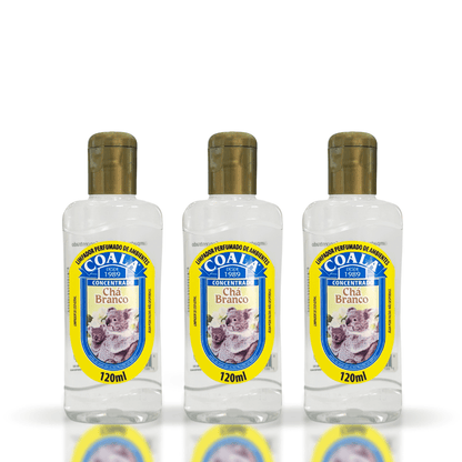 Essência 120ml Chá Branco Coala Com 3 Unidades - e - dona
