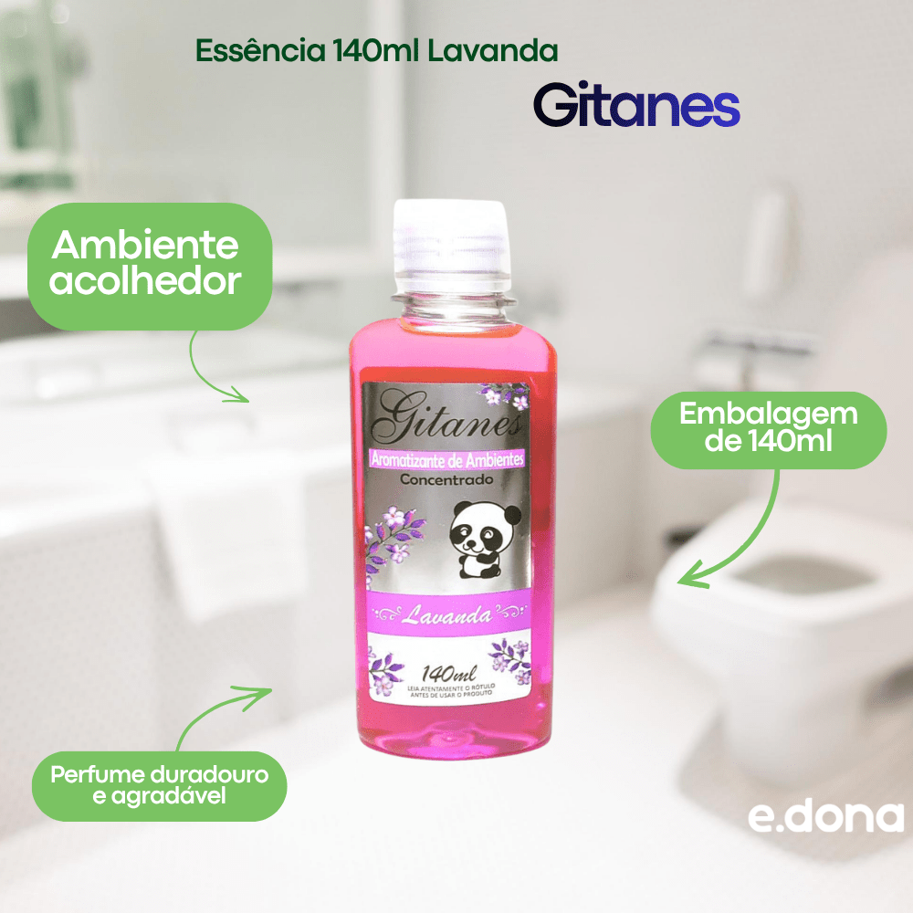 Essência 140ml Lavanda Gitanes - e - dona