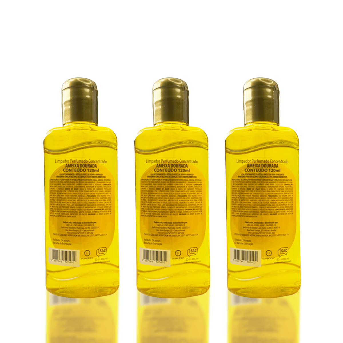 Essência Aromática Coala Ameixa Dourada 120ml Com 3 Unidades - e - dona
