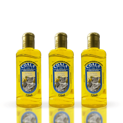 Essência Aromática Coala Ameixa Dourada 120ml Com 3 Unidades - e - dona