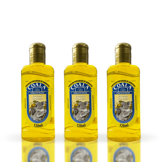 Essência Aromática Coala Ameixa Dourada 120ml Com 3 Unidades - e - dona