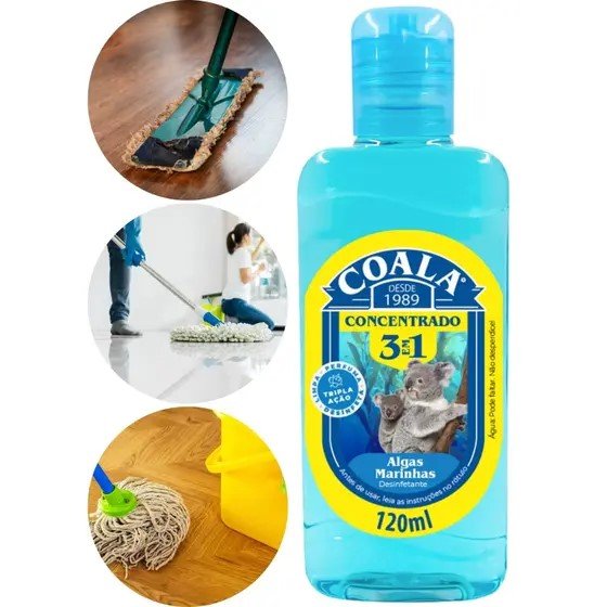 Essência Concentrada Algas marinhas Coala 120ml com 3 unidades - e - dona