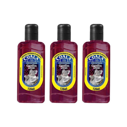 Essência Orquídea Negra 120ml com 3 unidades Coala - e - dona
