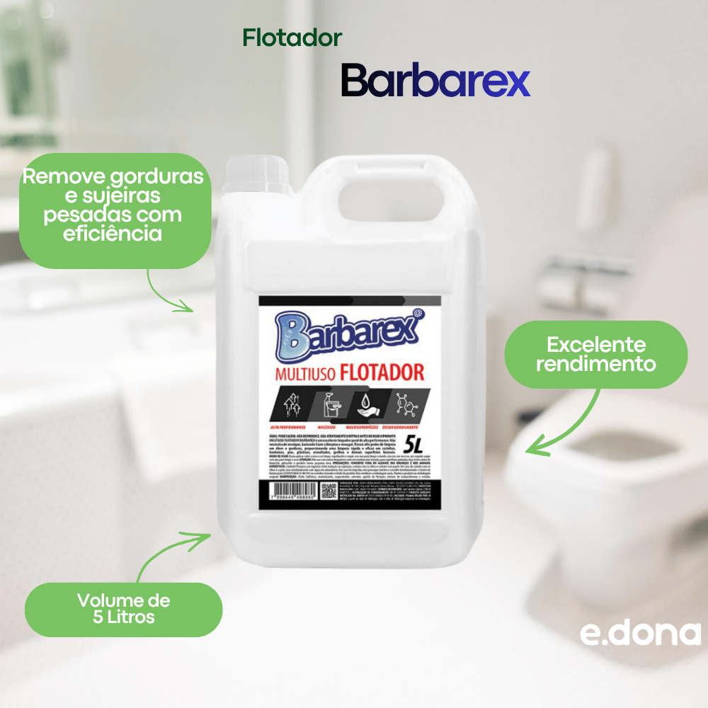 Flotador 5 Litros Barbarex - e - dona