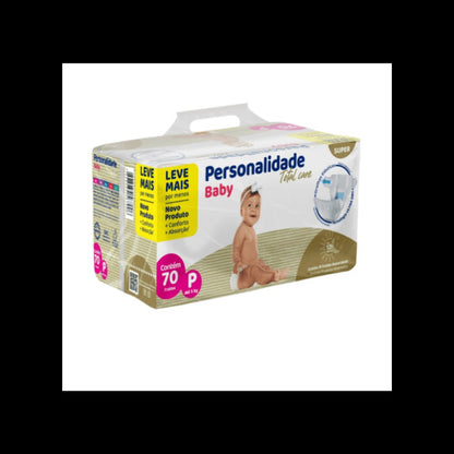 Fralda Personal Babytotal Care P com 70 Unidades - e - dona