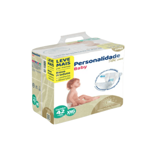 Fralda Personalidade Babytotal Care c/ 42 Unidades Tamanho XXG - e - dona