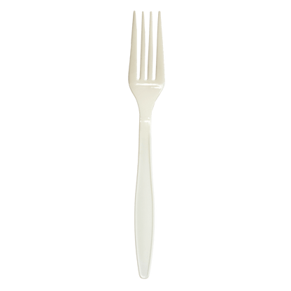 Garfo para Refeição 17,7cm Reforçada Branca Mexa Bem a granel com 500 unidades - e - dona
