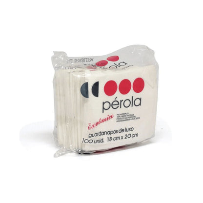 Guardanapo 18x20 folha simples Pérola com 5.000 folhas - e - dona