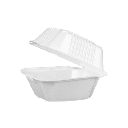 Hamburgueira de Isopor Ultratherm H01 com 100 unidades - Conservação Térmica e Praticidade para Lanches - e - dona