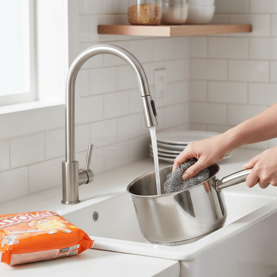 Kit 10 Pacotes de Lã de Aço Assolan 45g Cada - e - dona