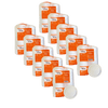 Kit 10 Pacotes Tampa Marmitex Isopor Bom Apetite c/ 50 Unidades Cada