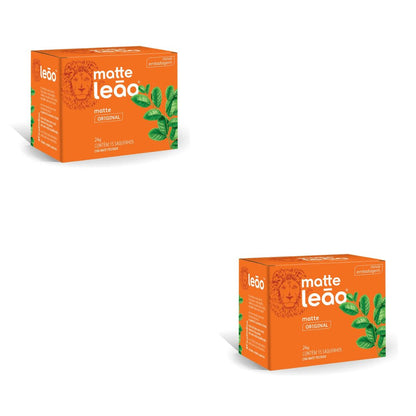 Kit 2 Chás Matte Leão Natural com 15 sachês - e - dona