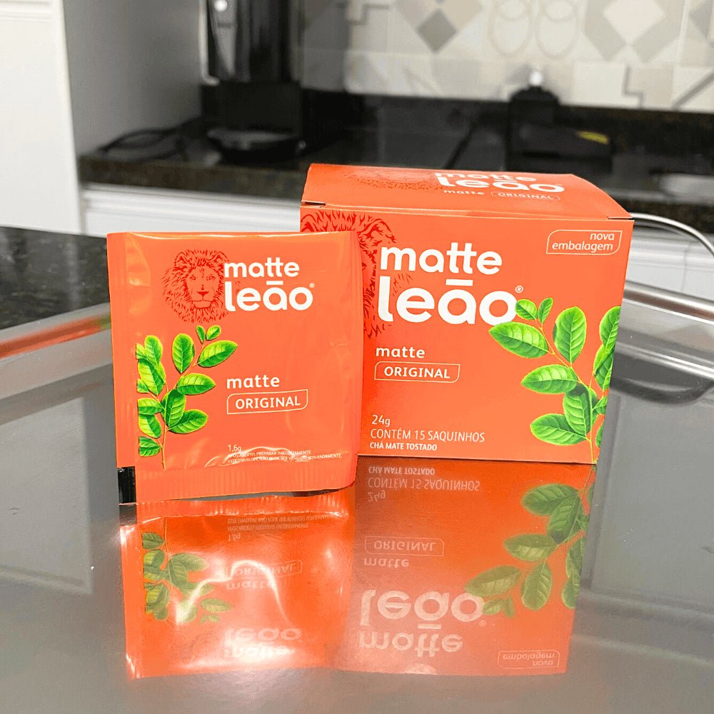 Kit 2 Chás Matte Leão Natural com 15 sachês - e - dona