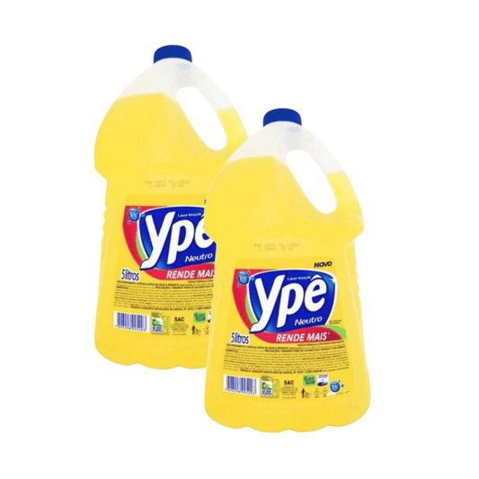 Kit 2 Detergentes Neutro Ypê 5 Litros Cada - e - dona