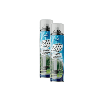 Kit 2 Limpa Vidro Spray 400ml Zip - e - dona