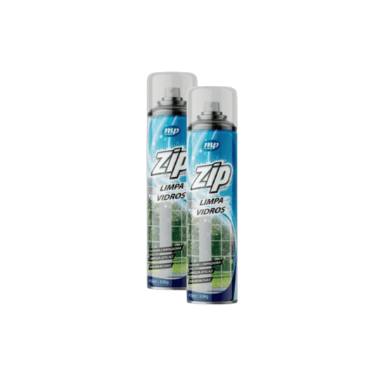 Kit 2 Limpa Vidro Spray 400ml Zip - e - dona