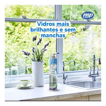 Kit 2 Limpa Vidro Spray 400ml Zip - e - dona
