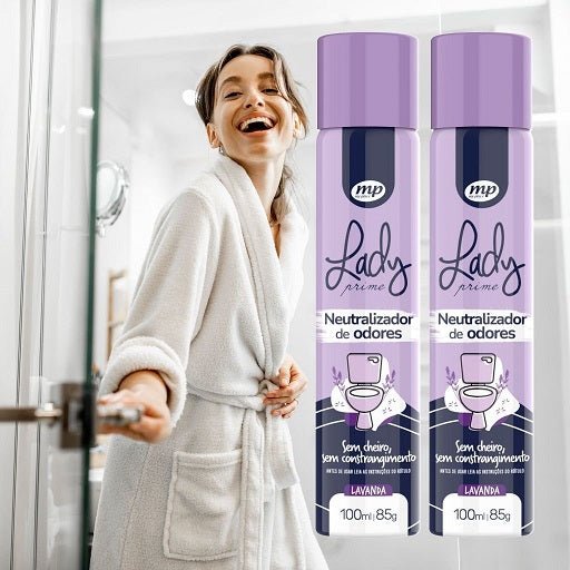 Kit 2 Neutralizadores de Odor Lavanda 100ml Cada - e - dona