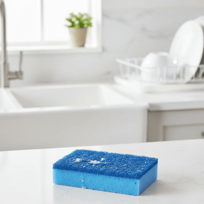 Kit 2 Pacotes de Esponja Não Risca Azul 3M com 3 Unidades - e - dona